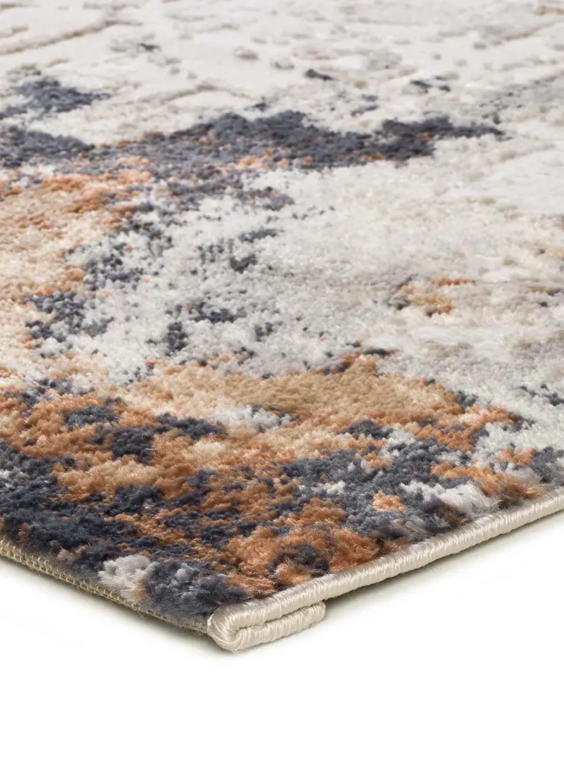 Alfombra abstracta con relieve Keops 6418 Multicolor