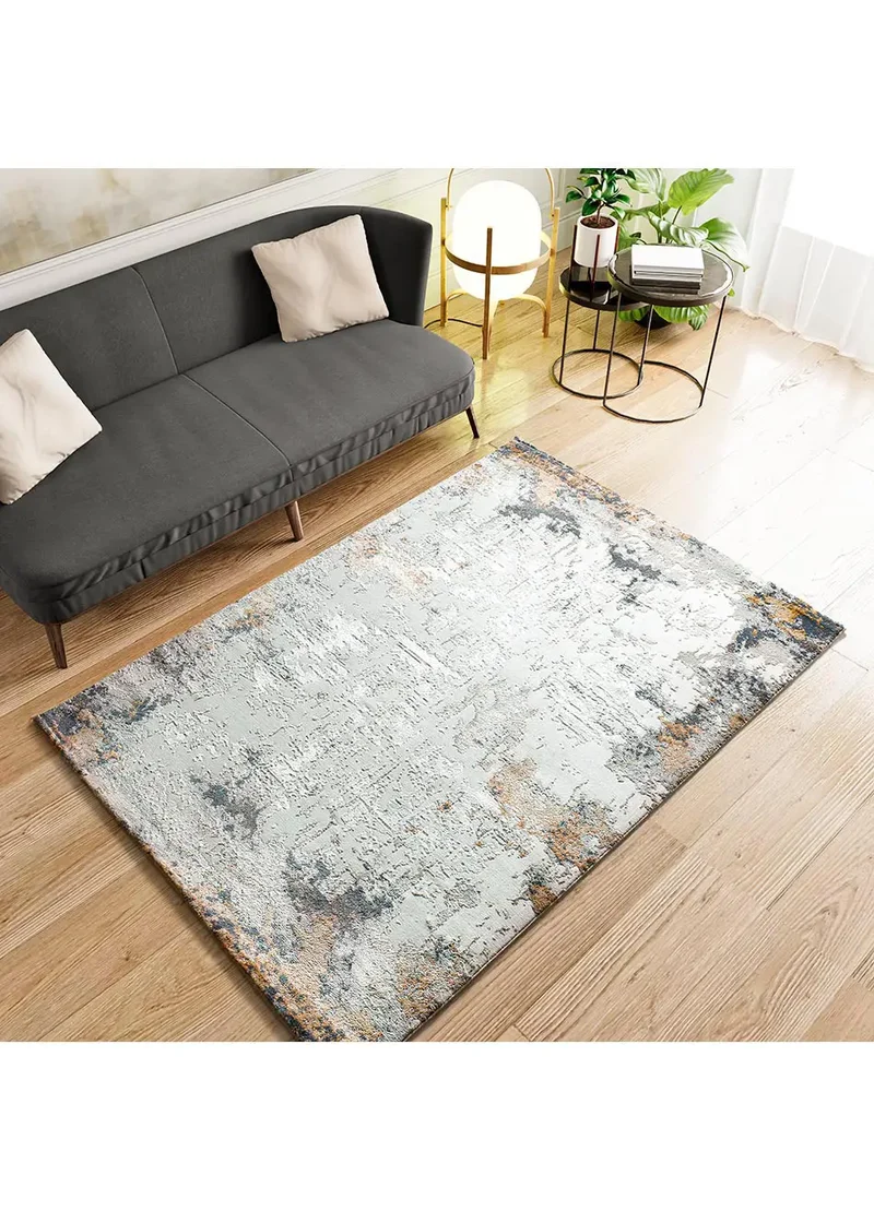 Alfombra abstracta con relieve Keops 6418 Multicolor