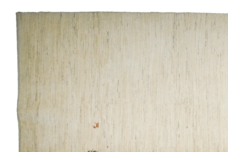 Gabbeh · Handgeknüpft – Beige, 303x203 cm