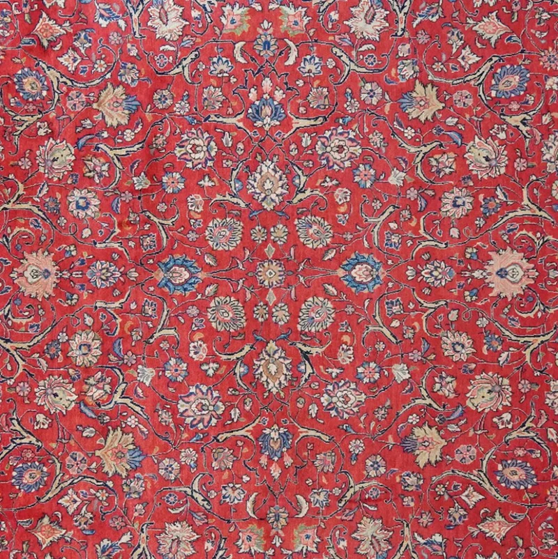 Sarough · Handgeknüpft – Rot, 374x277 cm