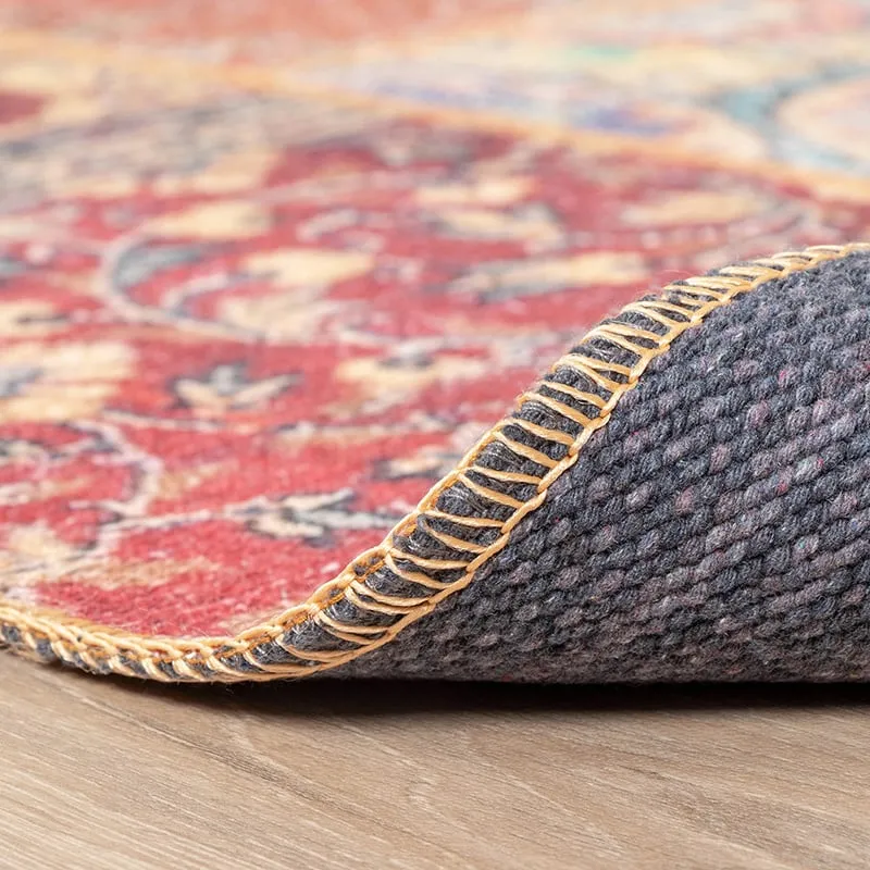 Teppich Patchwork - Moods Rot No.16
