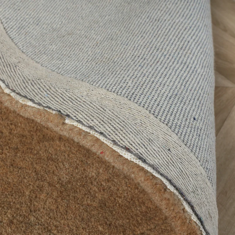 Runder Teppich - Isara Border Brown