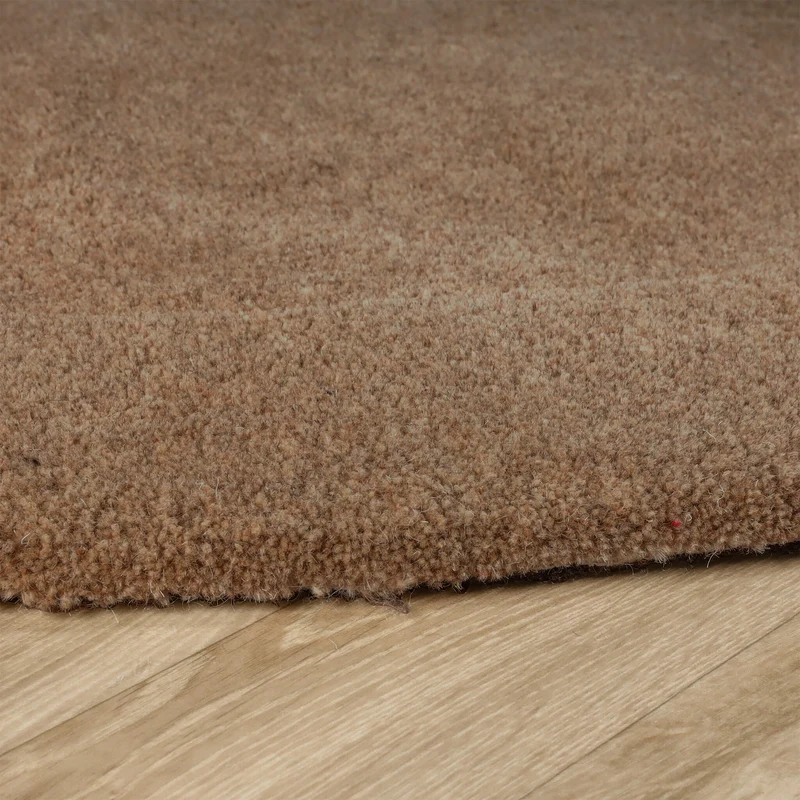 Organischer Teppich - Isara Border Brown