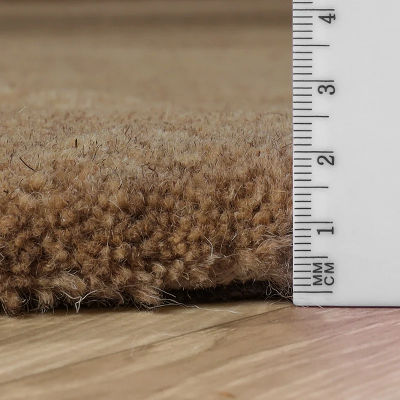 Organischer Teppich - Isara Border Brown