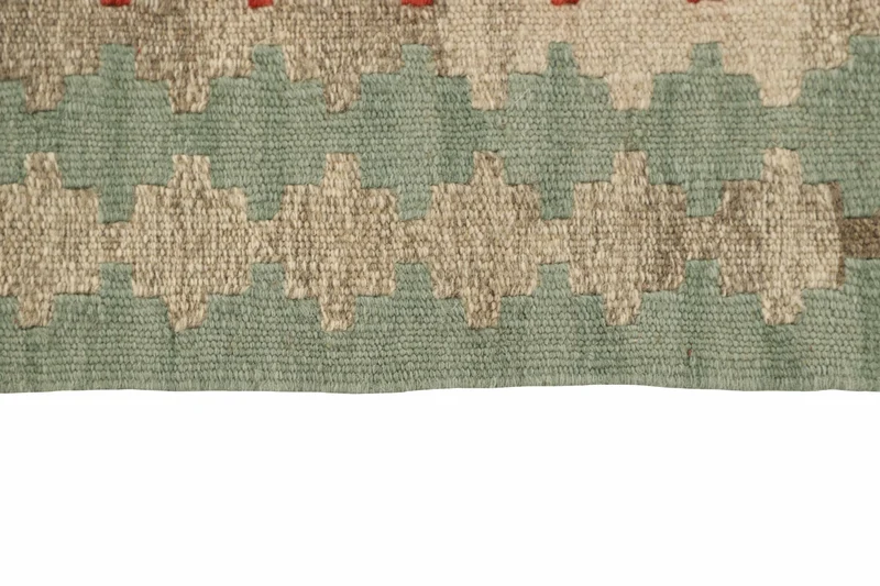 MY-RUG Teppich "Kelim" Rauten-& Diamantmuster, Handgewebt