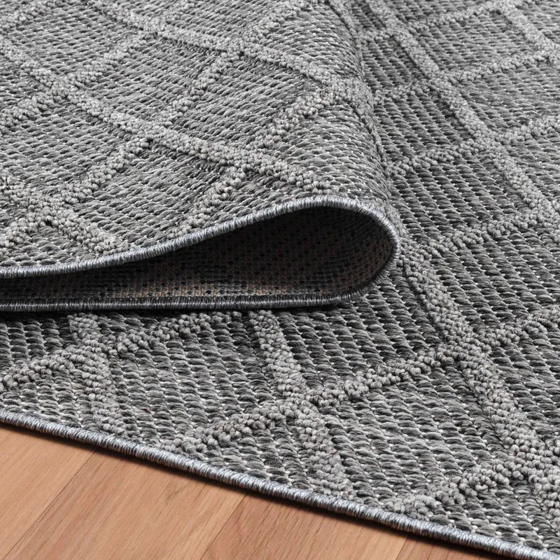 Carpettex Bouclé Teppich 3D Hoch-Tief Indoor Outdoor Wetterfest
