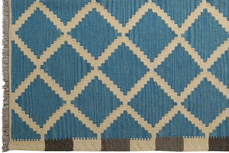 Kelim Gashgai · Handgewebt – Beige, 177x124 cm