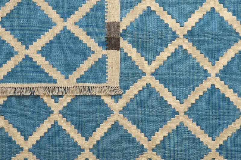 Kelim Gashgai · Handgewebt – Beige, 177x124 cm