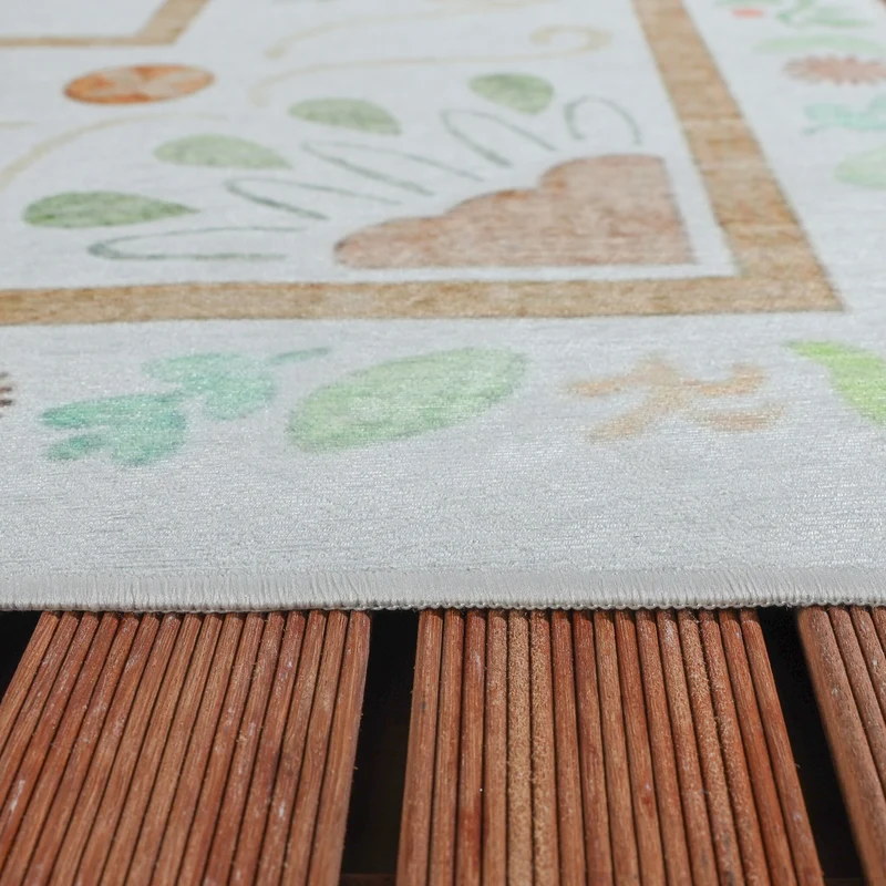 Outdoor-Teppich - Maui Border White
