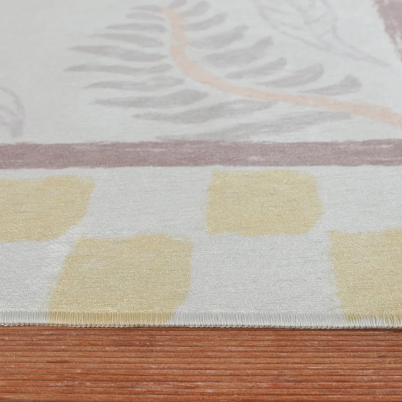 Outdoor-Teppich - Oasis Leaves Gelb/Lila