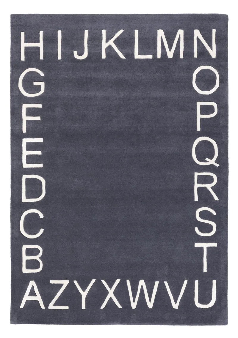 Kinderteppich Alphabet ABC
