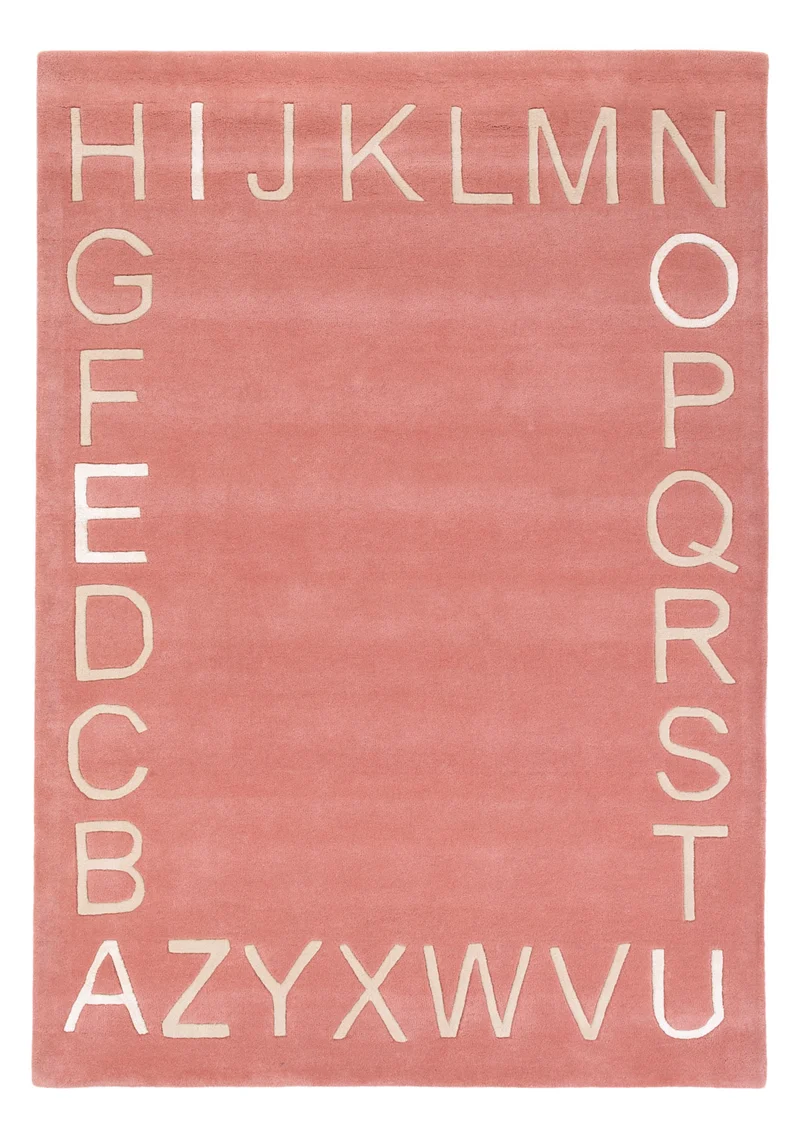 Kinderteppich Alphabet ABC