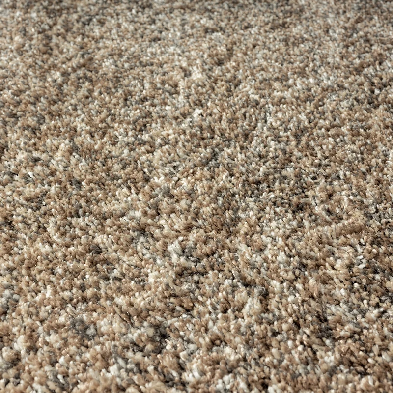 Hochflor Teppich LUX Shaggy Wohnzimmer Schlafzimmer Mehrfarbig Meliert Extra Dicht