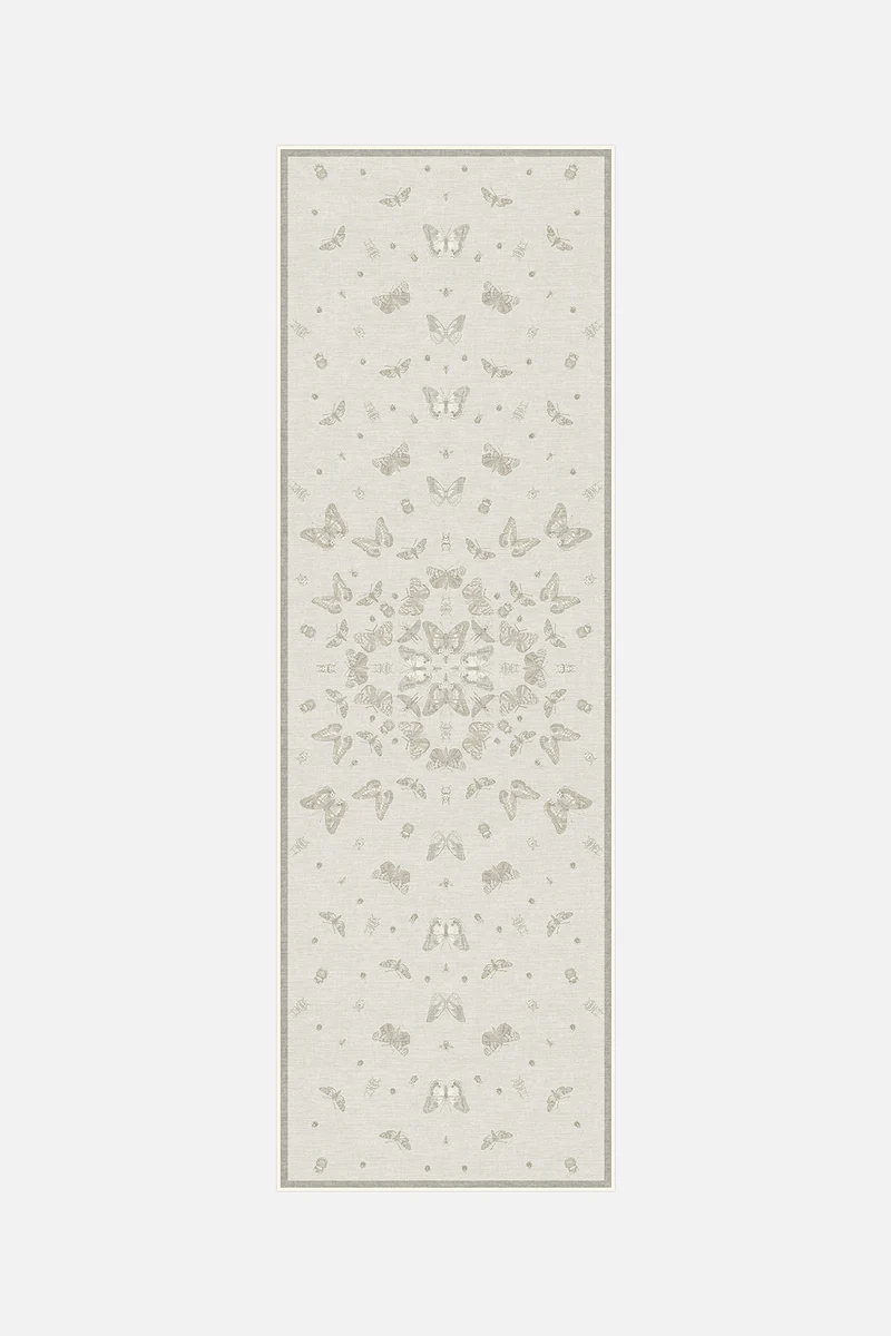 Schmetterling Beige Teppich