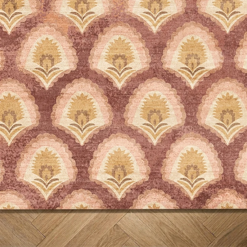 Teppich Vintage - Sage Pattern Terracotta