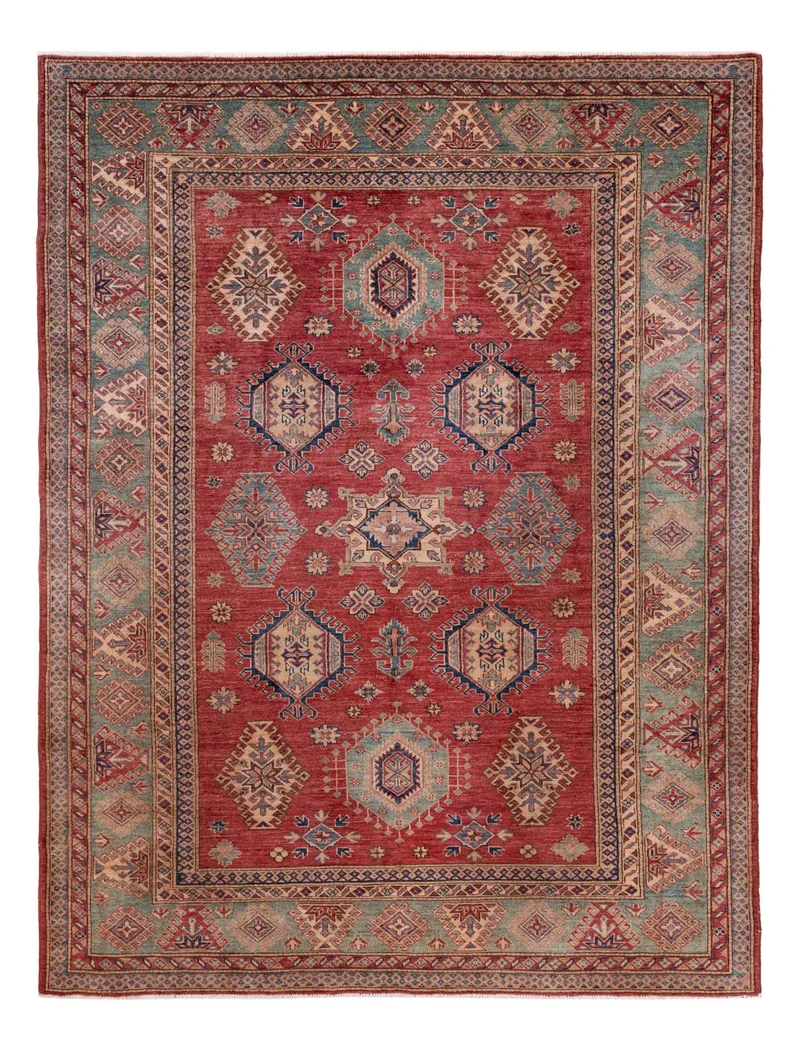 Kazak Teppich 185x250cm - Orientteppich - rot