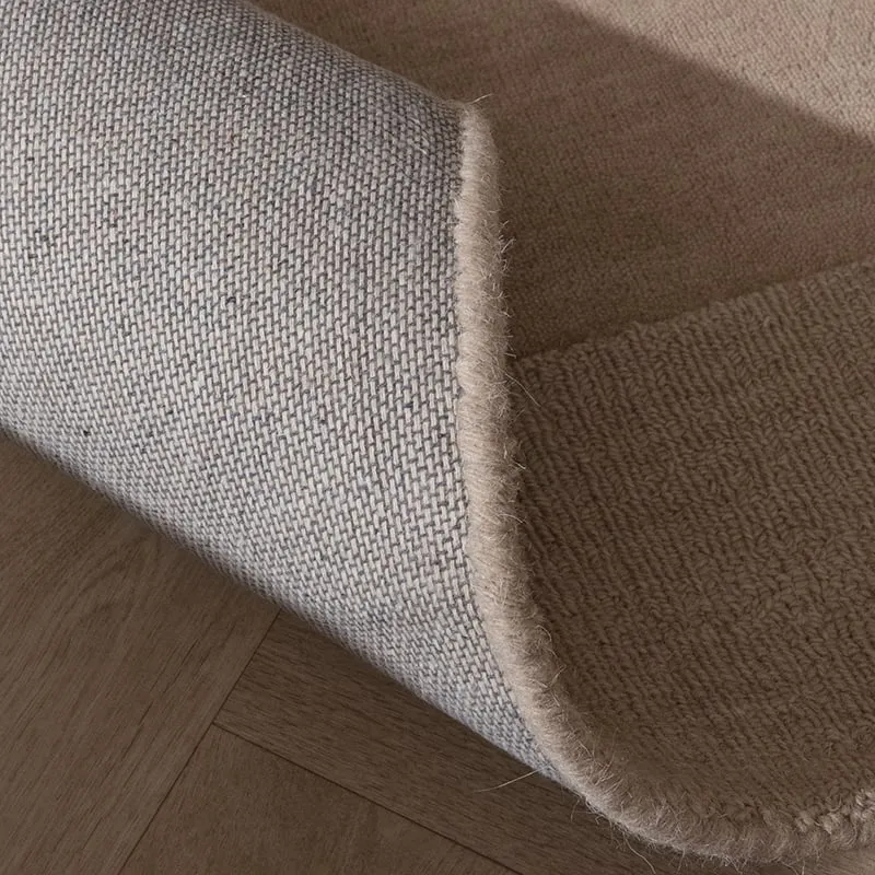 Wollteppich - Giselle Circles Beige