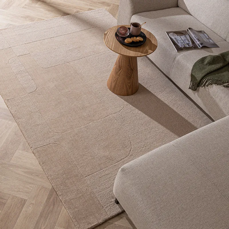 Wollteppich - Giselle Abstrakt Beige