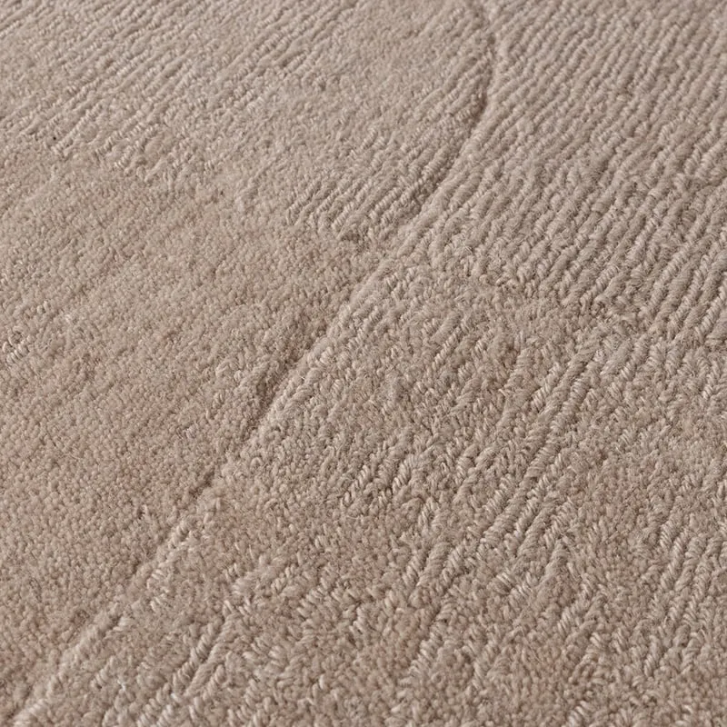 Wollteppich - Giselle Abstrakt Beige