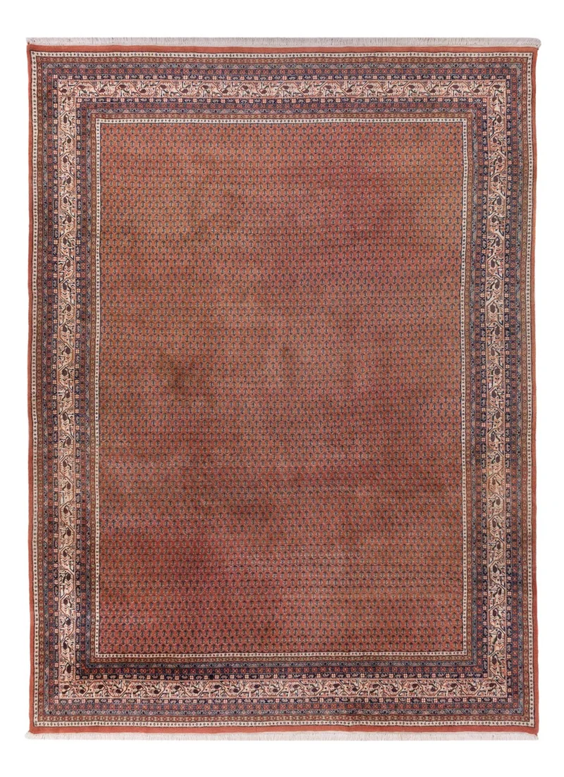Indo Mir Teppich 250x350cm - Orientteppich - rost