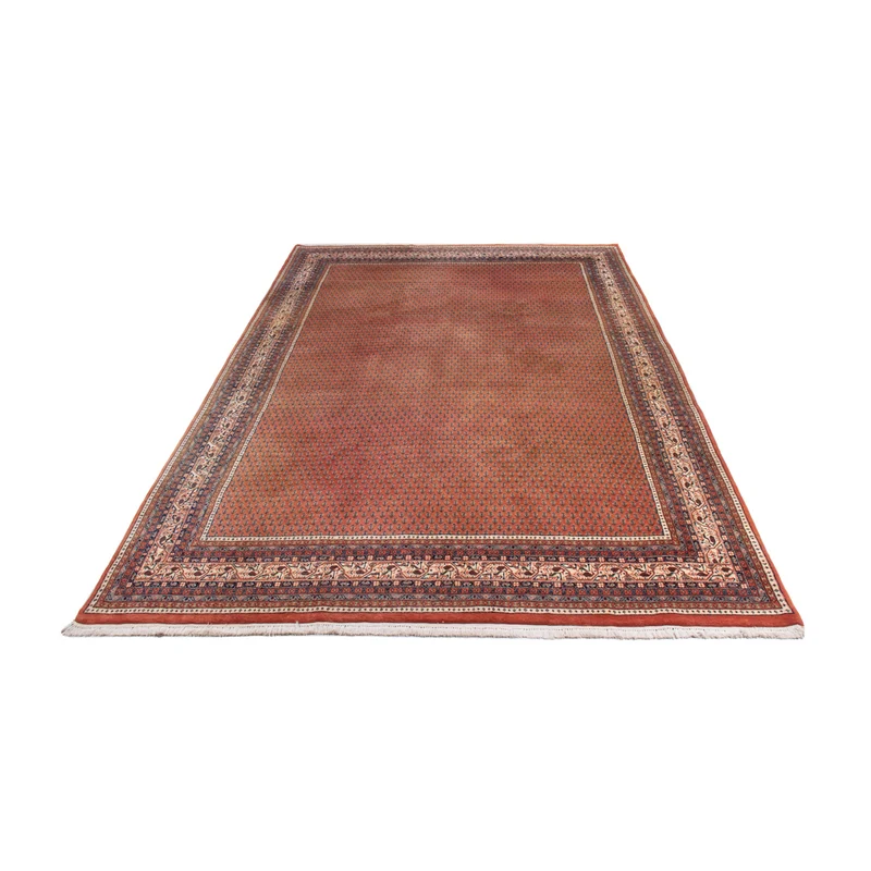 Indo Mir Teppich 250x350cm - Orientteppich - rost