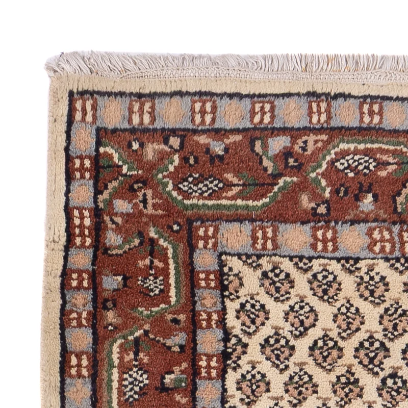 Indo Mir Teppich 74x260cm - Orientteppich - beige