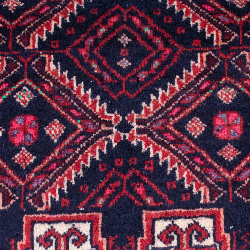 Belutsch Teppich 88x175cm - Perserteppich - dunkelrot