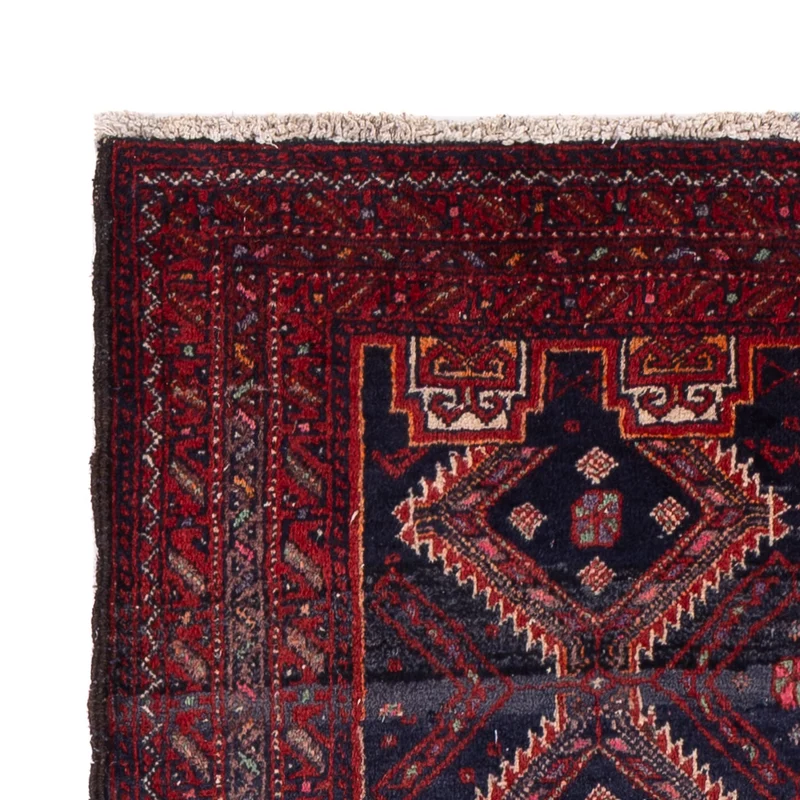 Belutsch Teppich 88x175cm - Perserteppich - dunkelrot