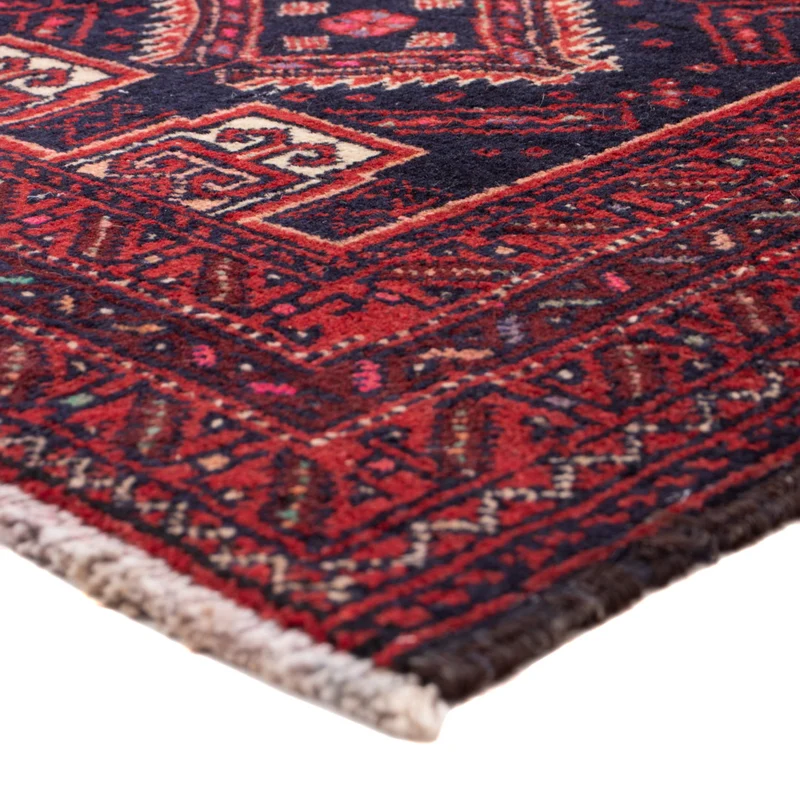 Belutsch Teppich 88x175cm - Perserteppich - dunkelrot