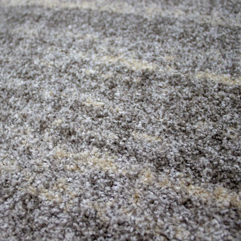 Designer Teppich Wohnzimmer weich mit dichtem Flor meliert versch. Farbvarianten