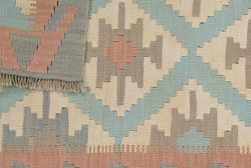 Kelim Gashgai · Handgewebt – Beige, 190x80 cm