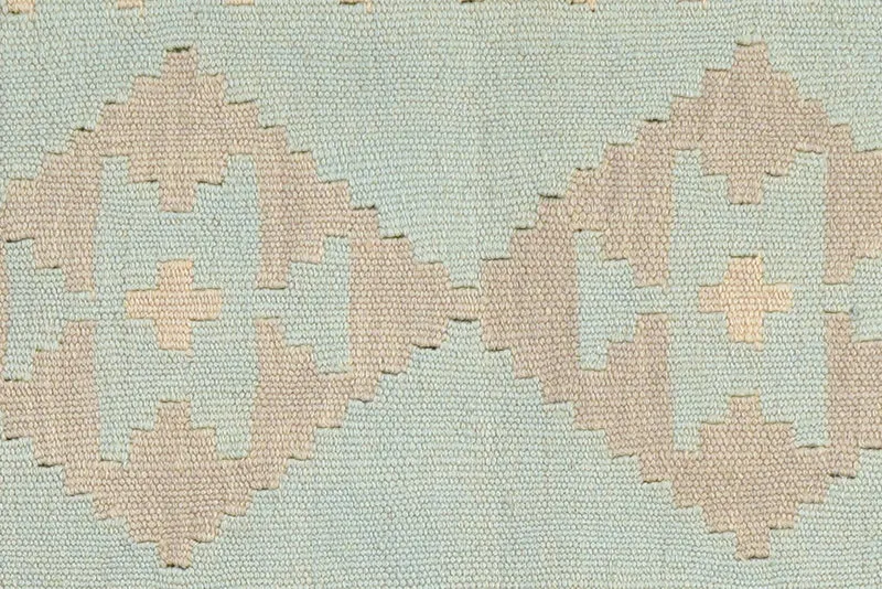 Kelim Gashgai · Handgewebt – Grün, 198x80 cm
