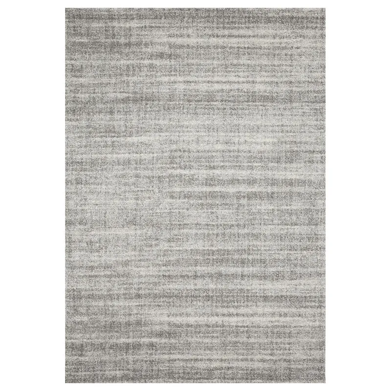 Teppich Wohnzimmer Sehr dicht qualitativ melierter Teppich Grau