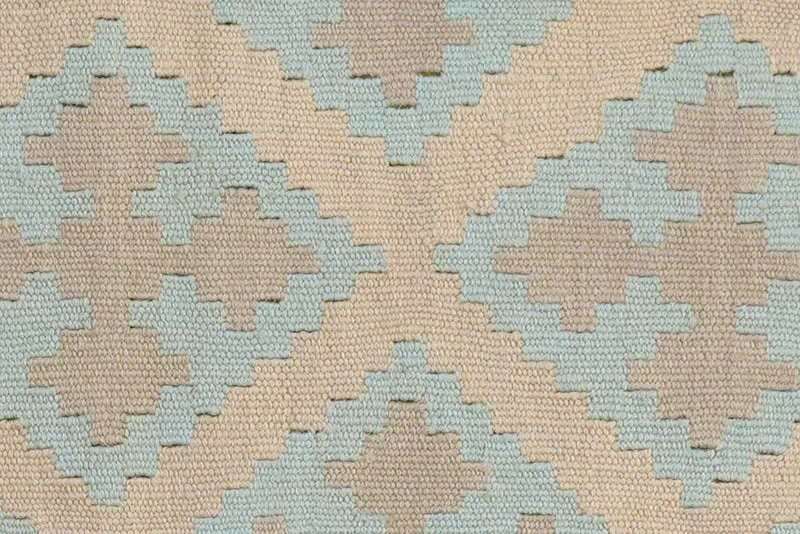 Kelim Gashgai · Handgewebt – Beige, 197x53 cm