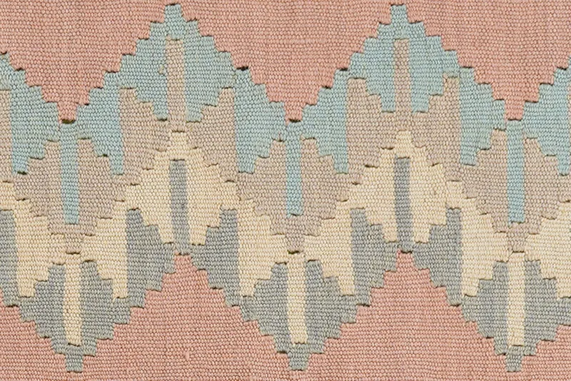 Kelim Gashgai · Handgewebt – Rosa, 186x57 cm