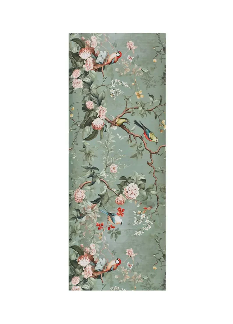 Alfombra de cocina lavable de flores Ricci Monet