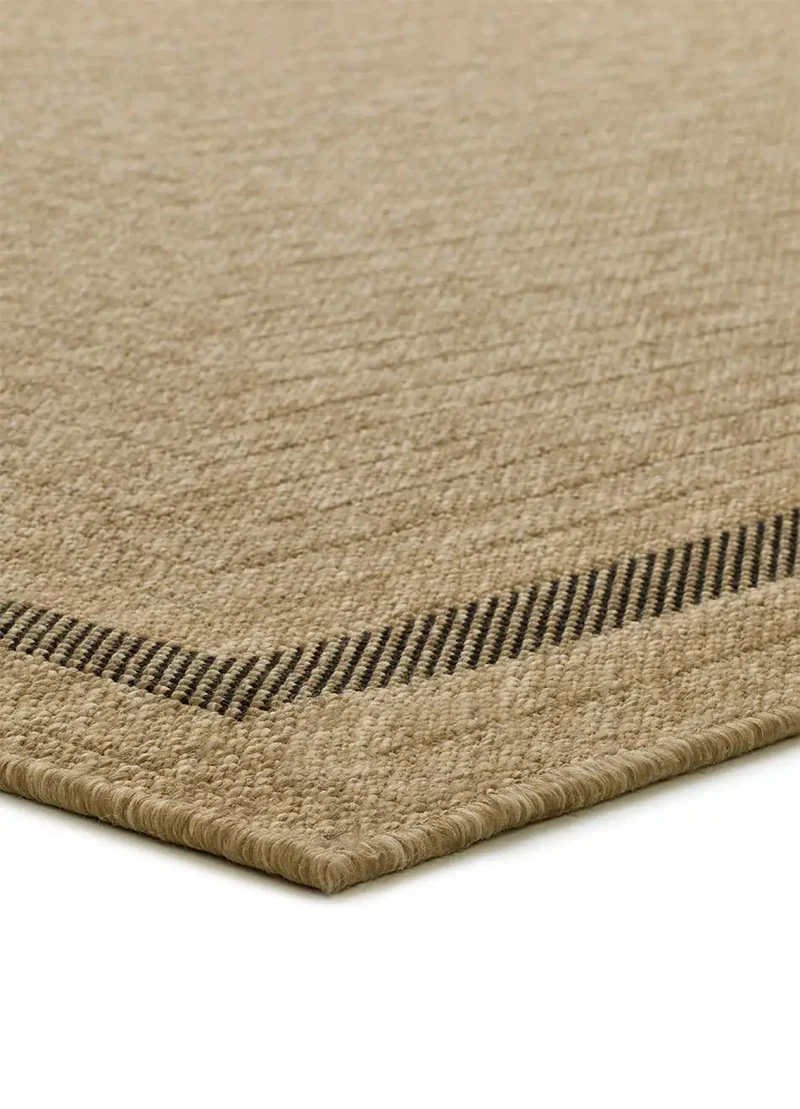 Alfombra de exterior efecto yute Acra 5011 Natural
