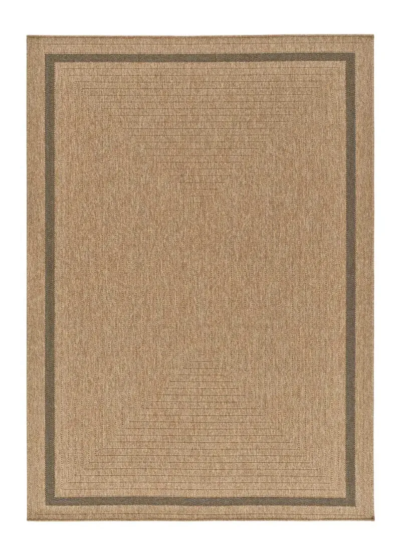 Alfombra de exterior efecto yute Acra 5011 Natural