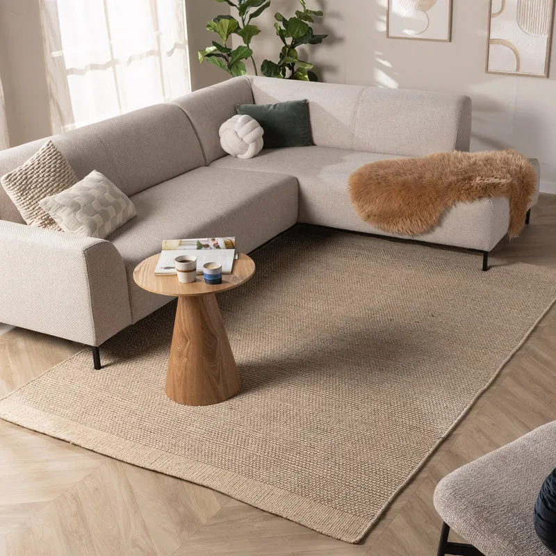 Wollteppich - Bliss Beige Braun