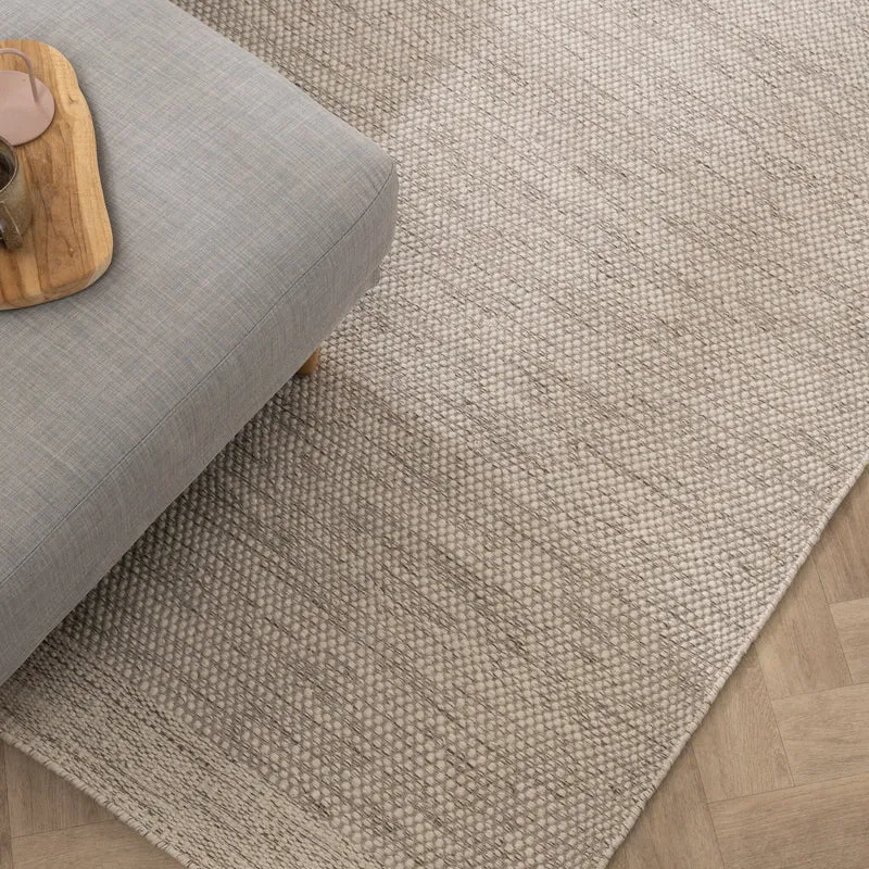Wollteppich - Bliss Beige Meliert