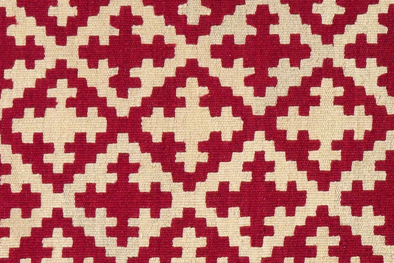 Kelim Gashgai · Handgewebt – Rot, 151x105 cm
