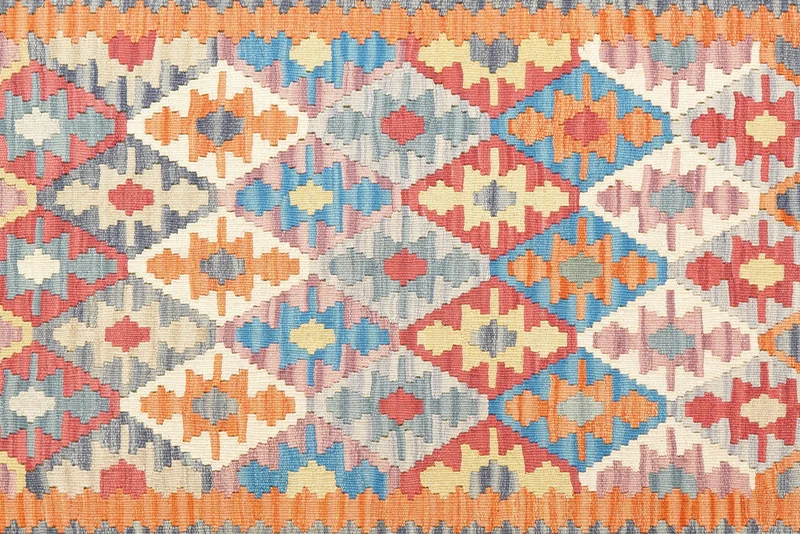 Kelim Gashgai · Handgewebt – Bunt, 245x171 cm