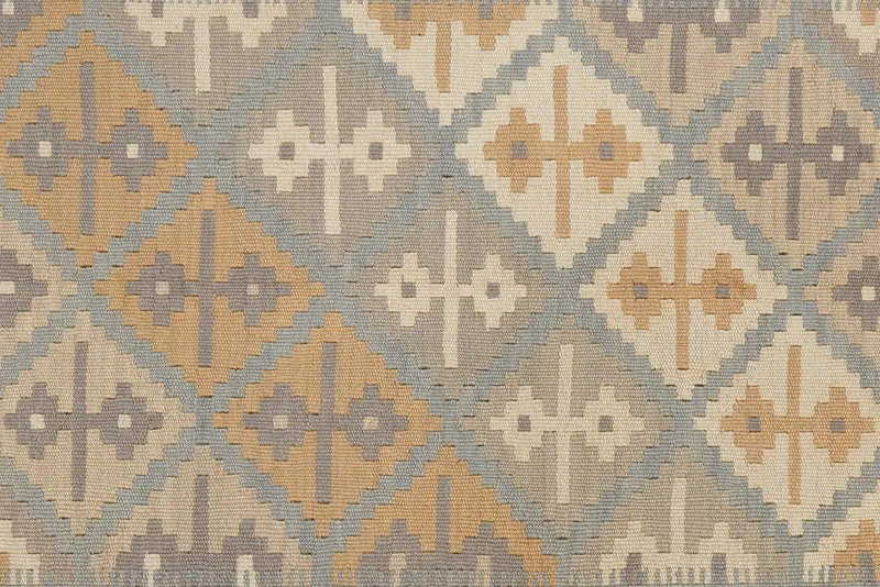 Kelim Gashgai · Handgewebt – Grau, 173x116 cm