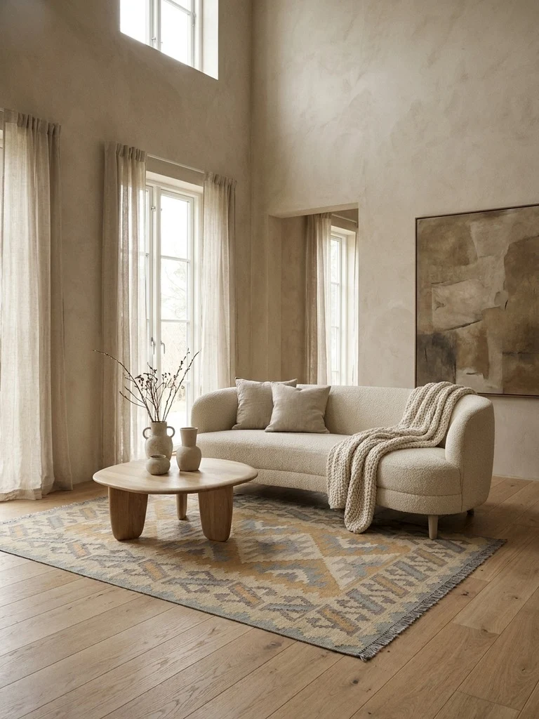 Kelim Gashgai · Handgewebt – Beige, 175x121 cm