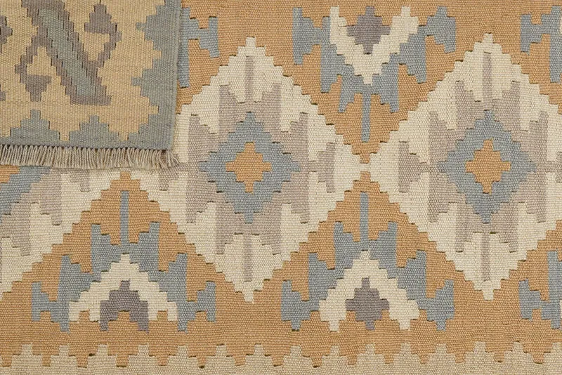 Kelim Gashgai · Handgewebt – Beige, 175x121 cm