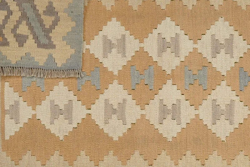 Kelim Gashgai · Handgewebt – Beige, 170x118 cm