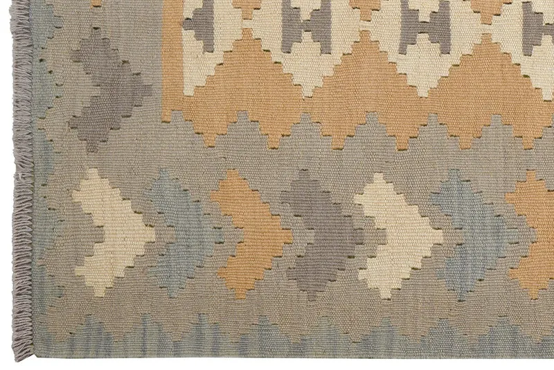 Kelim Gashgai · Handgewebt – Beige, 166x120 cm