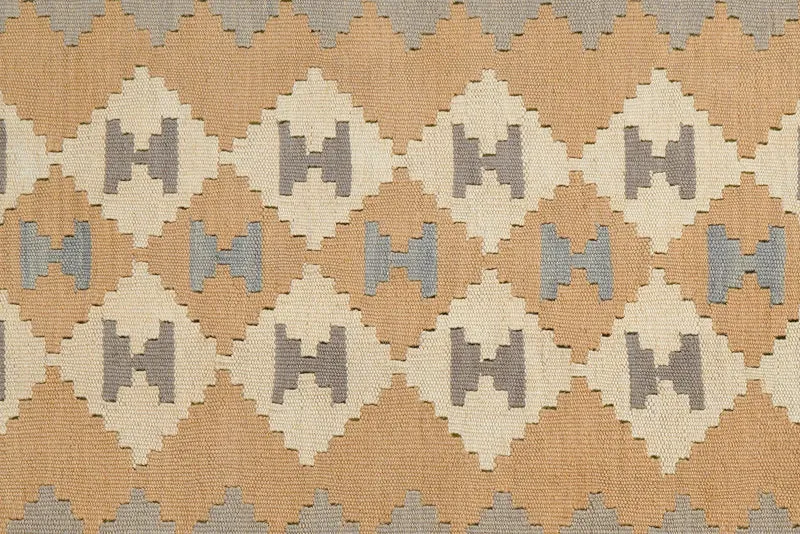 Kelim Gashgai · Handgewebt – Beige, 166x120 cm