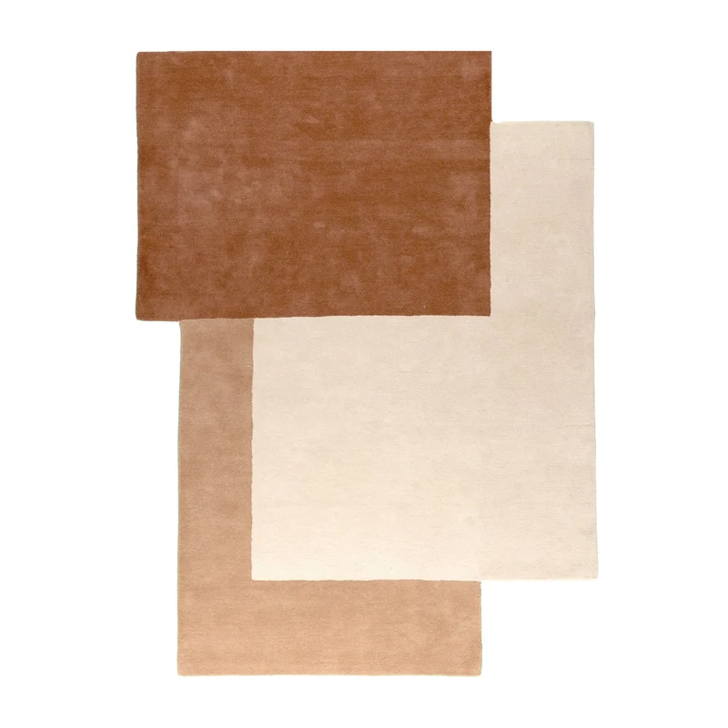 Wollteppich Abstrakt - Jules Creme Terra