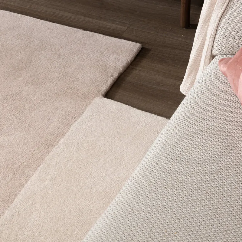 Wollteppich Abstrakt - Jules Creme Taupe
